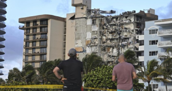 Un mort şi 99 de persoane date dispărute în urma surpării unei aripi a complexului Champlain Towers South în Florida; 18 cetăţeni din Argentina, Paraguay şi Urguay, între persoanele date dispărute, căutările ar putea dura o săptămână