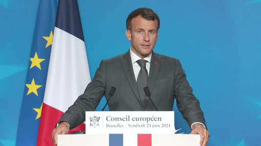 Macron salută un acord european privind o abordare ”voluntaristă” a Rusiei şi minimalizează respingerea de către UE a unei iniţiative franco-germane 