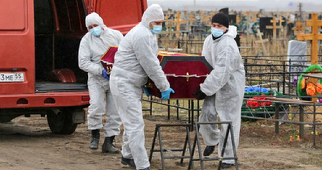 Rusia raportează un nou bilanţ zilnic-record, al treilea la rând, de 672 de morţi din cauza covid-19; Rusia, cea mai îndoliată ţară europeană din cauza pandemiei