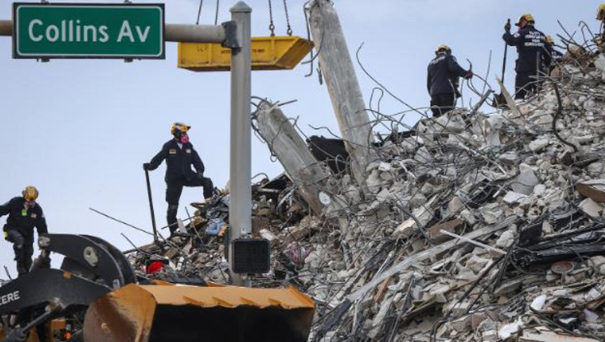 Bilanţul victimelor dramei de la Champlain Towers creşte la 36 de morţi,109 persoane date în continuare dispărute