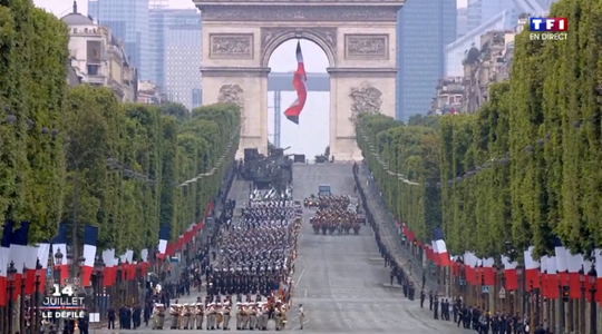 Mii de oameni, aşteptaţi la parada de 14 iulie de la Paris - VIDEO