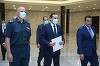 Saad Hariri îi prezintă preşedintelui libanez Michel Aoun lista membrilor unui Guvern