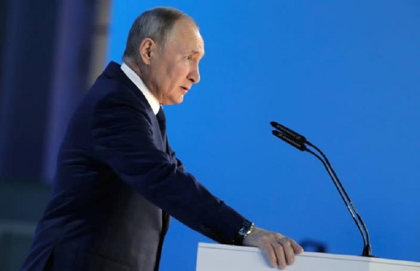 Putin a lăudat flota rusă, capabilă să distrugă "orice ţintă"