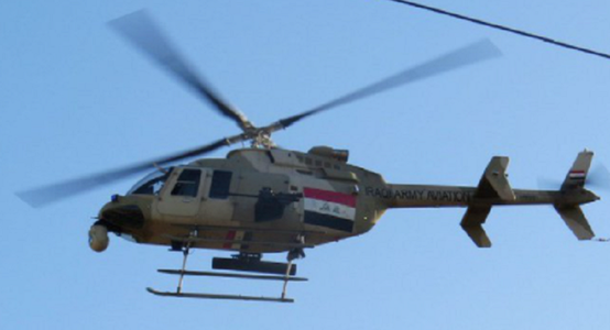 Cinci militari irakieni mor la Kirkuk, în urma prăbuşirii unui elicopter, în timpul unei ”misiuni de luptă”, într-o regiune în care armata efectuează cu regularitate operaţiuni împotriva Statului Islamic