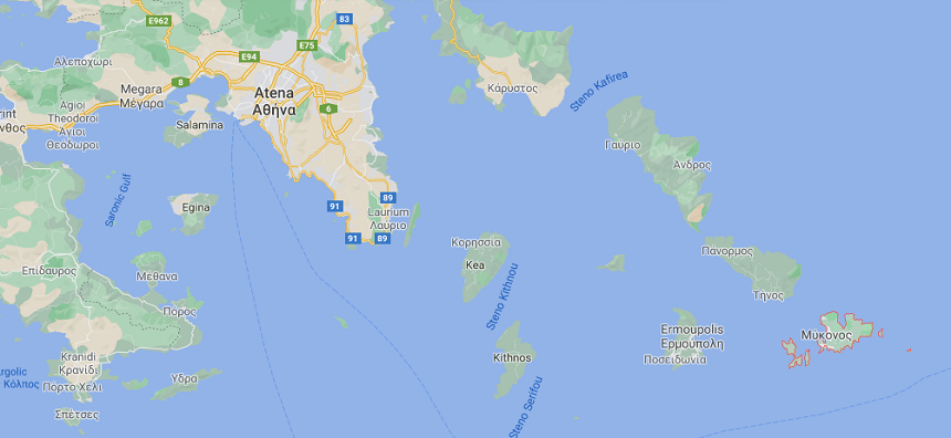 Poliţie mobilizată în Mykonos şi Ios, după ce 13 insule greceşti au fost marcate cu roşu închis, din cauza ratei infectărilor cu COVID, de Centrul European pentru Controlul şi Prevenirea Bolilor