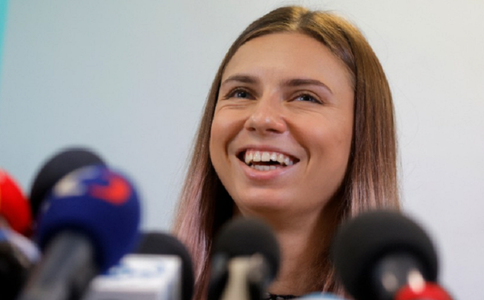 Atleta belarusă Krisţina Ţimanuskaia, ”fericită să fie în siguranţă” în Polonia; tânăra, ”surprinsă că situaţia a devenit un asemenea scandal politic”, vrea să-şi continue cariera sportivă