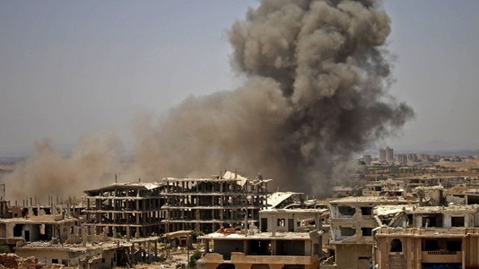 Armata siriană a bombardat ultima enclavă a rebelilor din oraşul Deraa din sudul ţării: cel puţin şase morţi