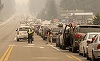 Zeci de mii de persoane evacuate în California, pe malul de sud al Lacului Tahoe, o zonă turistică, ameninţată de incendiul Caldor Fire