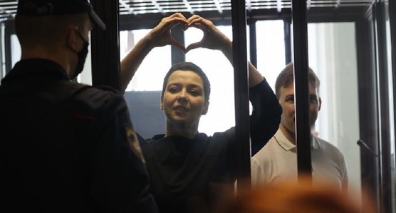Opozanta belarusă Maria Kolesnikova, condamnată la 11 ani de închisoare; Maxim Znak, condamnat la zece ani de închisoare