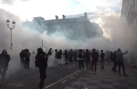 Proteste în Franţa, Austria şi Turcia faţă de măsurile din pandemie