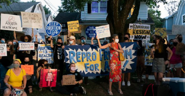 Manifestanţi în favoarea avortului cer demisia judecătorului Curţii Supreme Brett Kavanaugh