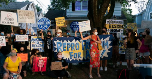 Manifestanţi în favoarea avortului cer demisia judecătorului Curţii Supreme Brett Kavanaugh