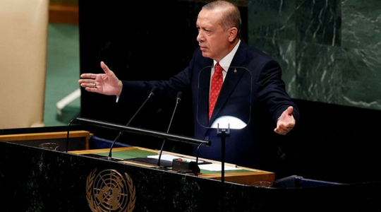 Turcia urmează să ratifice Acordul de la Paris de luptă împotriva încălzirii globale în octombrie, anunţă Erdogan la Adunarea Generală a ONU