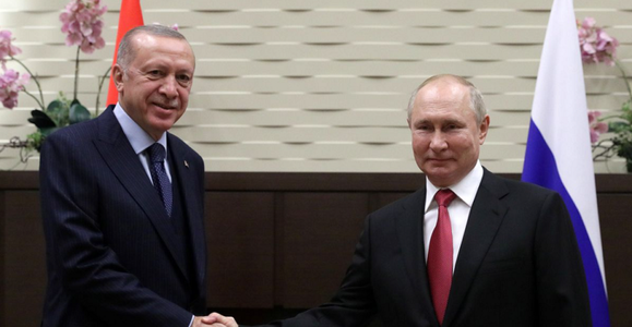 Erdogan şi Putin vor ca Turcia şi Rusia să contruiască avioane de luptă şi submarine în cadrul unei cooperări apropiate
