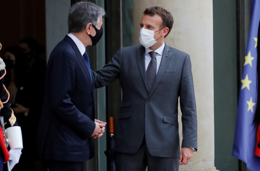 Macron îl primeşte pe Blinken tête-à-tête, o primă întâlnire cu un oficial american după criza submarinelor australiene; o reuniune Macron-Biden, prevăzută la sfârşitul lui octombrie