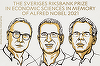 Trei specialişti în economie experimentală, canadianul David Card, americano-israelianul Joshua Angrist şi americano-olandezul Guido Imbens, laureaţi ai Premiului ”Nobel” pentru Economie