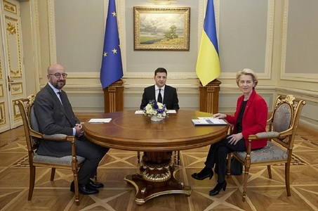 UE îşi reafirmă, într-un summit la Kiev, susţinerea faţă de Ucraina
