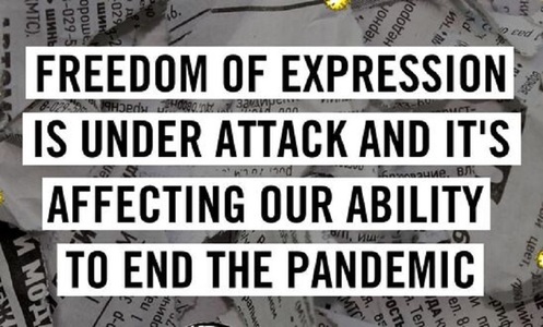 Pandemia covid-19 a condus la încălcări” fără precedent” ale libertăţii de exprimare de către guverne, denunţă Amnesty International într-un raport