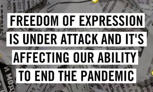 Pandemia covid-19 a condus la încălcări” fără precedent” ale libertăţii de exprimare de către guverne, denunţă Amnesty International într-un raport