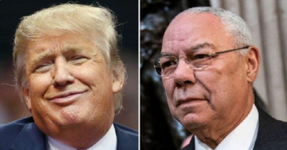 Trump acuză presa americană de complezenţă faţă de Colin Powell, un ”Rino” (”Republican In Name Only”) care ”a făcut greşeli mari”