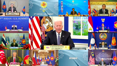 Biden critică, la un summit al regiunii Asia-Pacific, acţiunile ”coercitive şi agresive” ale Chinei în StrâmtoareaTaiwan
