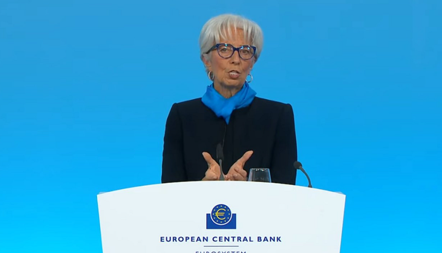Creşterea inflaţei în Europa urmează să fie ”mai lungă decât s-a prevăzut”, urmând să fie înregistrată o scădere în 2022, estimează Lagarde