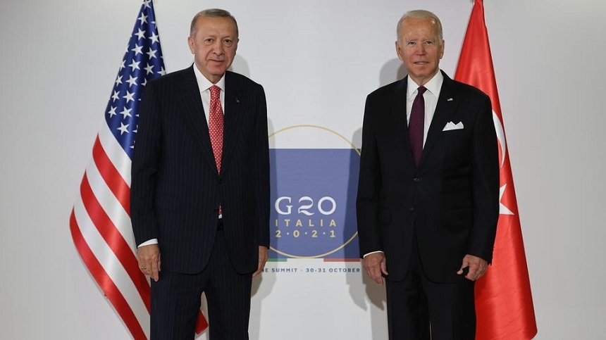 Biden a discutat cu Erdogan despre avioanele F-16 şi respectarea drepturilor omului în Turcia