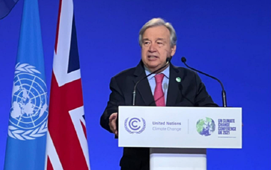 ”Ne săpăm propriile morminte” arzând combustibili fosili şi distrugând mediul, avertizează secretarul general al ONU în deschiderea COP26