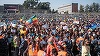 Zeci de mii de etiopieni au demonstrat duminică pentru a sprijini guvernul premierului Abiy Ahmed

