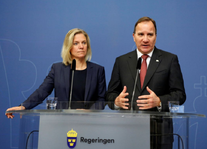 Stefan Löfven demisionează de la şefia Guvenului suedez şi-i deschide calea la succesiunea sa lui Magdalena Andersson 