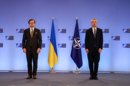 NATO pune în gardă Rusia împotriva oricărei ”acţiuni agresive” la frontiera cu Ucraina; Germania îndeamnă Moscova ”să dea dovadă de reţinere”