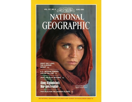 Sharbat Gula, cunoscută ca „fata afgană cu ochi verzi” de pe coperta National Geographic, a ajuns în Italia