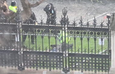 Bărbat suspectat de pătrundere în incinta Parlamentului britanic, arestat într-un incident considerat drept ”terorist” de către Poliţia din Londra