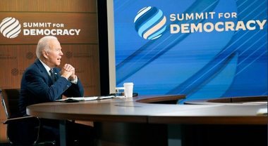 UPDATE-Democraţia în lume se confruntă cu ”provocări importante şi îngrijorătoare”, declară Biden în deschiderea summitului virtual al democraţiei şi recunoaşte că SUA sunt nevoite ”să lupte fără încetare pentru a se afla la înălţimea idealurilor democratice”