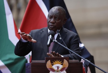 Preşedintele sud-african Cyril Ramaphosa, plasat în carantină, deleagă puterea vicepreşedintelui David Mabuza, după ce este testat pozitiv covid-19