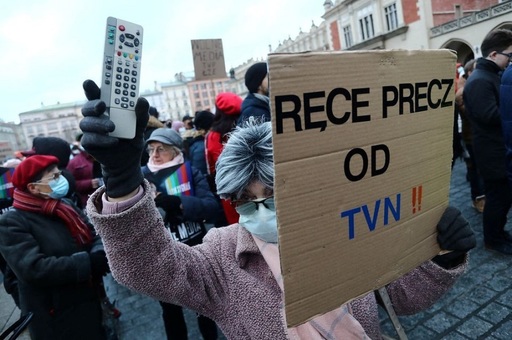 Proteste în mai multe oraşe din Polonia pentru susţinerea libertăţii presei