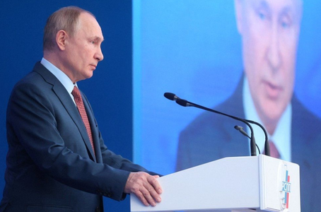 Vladimir Putin se declară, în conferinţa sa de presă-maraton anuală, satisfăcut de reacţiile faţă de revendicările sale în domeniul securităţii