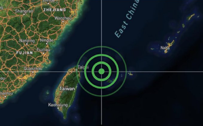 Cutremur puternic de magntudinea 6.0 în largul coastei de est a Taiwanului
