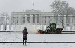 Furtună de zăpadă la Washington, în Virginia, Maryland şi pe Coasta de Est