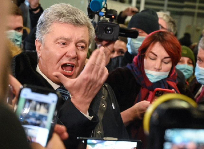 Parchetul ucrainean cere o cauţiune în valoare de 30 de milioane pentru ca Poroşenko să rămână în libertate