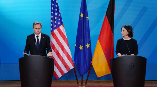 ”Orice” încălcare a frontierei ucrainene de către Rusia va antrena o reacţie ”rapidă şi dură” a SUA, avertizează Blinken la Berlin