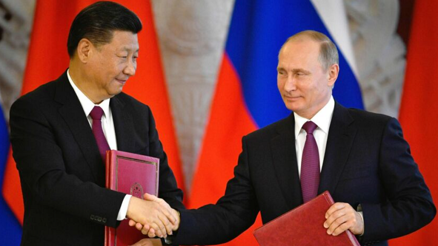 Rusia şi China se unesc şi denunţă, într-o ”Declaraţie comună” privind intrarea relaţiilor internaţionale într-o nouă eră, influenţa SUA şi rolul ”destabilizator” al alianţelor militare occidentale NATO şi AUKUS în Europa şi Asia