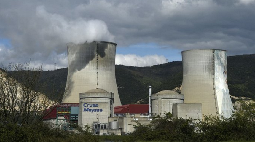 Incendiu controlat ”în partea nenucleară” a Centralei Nucleare a Cruas-Meysse, în sud-estul Franţei