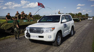Rusia, îngrijorată de o ”mutare” a personalului OSCE în Ucraina