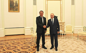 Putin salută relaţiile cu Brazilia, Bolsonaro se declară ”solidar” cu Rusia, în toiul crizei ucrainene