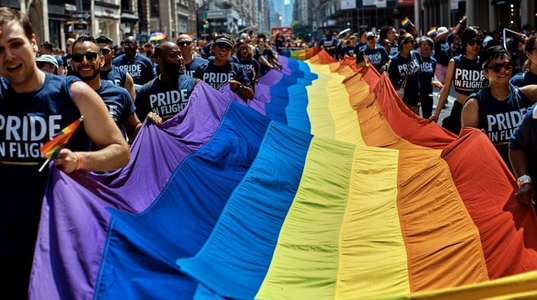 Peste 7% dintre adulţii din SUA se identifică drept lesbiene, gay, bisexuali sau transsexuali; 4% din populaţia adultă americană se declară bisexuală