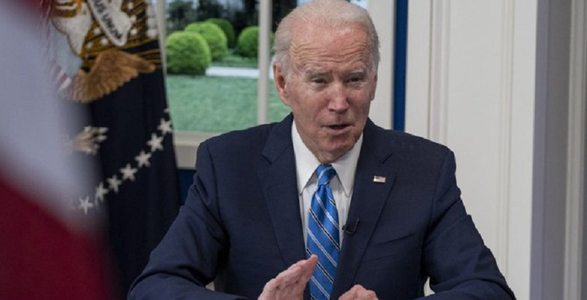 Joe Biden nu a dat un răspuns exact când a fost întrebat de ce nu îl sancţionează direct pe Putin, dar a precizat că viitoare sancţiuni „sunt în discuţie” 