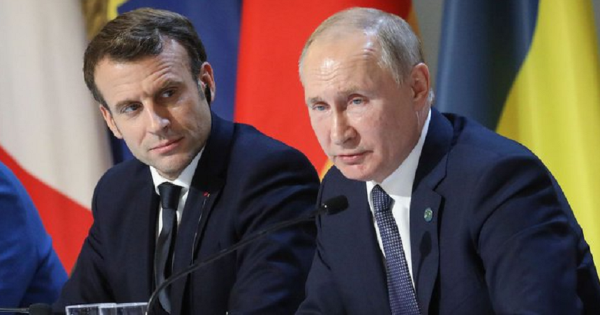 Macron a vorbit la telefon cu Putin şi i-a cerut acestuia încetarea imediată a ofensivei. Kremlinul spune că a fost “o discuţie serioasă şi sinceră”