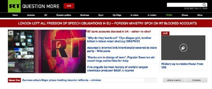 Mai multe siteuri care transmit ştiri false despre criza din Ucraina, închise de autorităţile din România/ Postul tv Russia Today nu va mai fi transmis în ţara noastră 
