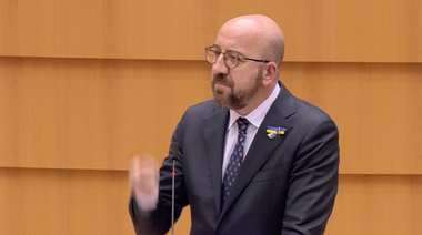 Charles Michel acuză Rusia, în Parlametul European, de ”terorism geopolitic”
